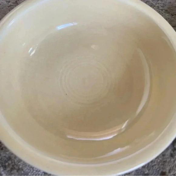 Fiestaware 2 x 7" Bowls Vintage Cream Snack Tapas Dessert - Picture 3 of 9